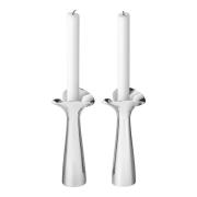 Georg Jensen - Bloom Botanica Ljusstake 20 cm 2-pack