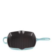 Le Creuset - Signature Grillpanna Kvadratisk 26 cm Caribbean