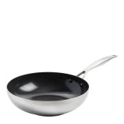 GreenPan - Geneva Wokpanna 28 cm 3.6 L Rostfri