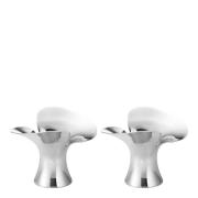 Georg Jensen - Bloom Botanica Ljusstake 2-pack Rostfri