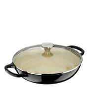 Le Creuset - Signature Buffétgryta med glaslock 3,5 L Svart