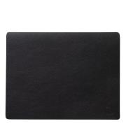 LIND DNA - Leather Serene Rectangle Bordstablett 26x34 cm Black