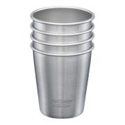 Klean Kanteen - Steel Cup Mugg 296 ml 4-pack Borstat stål