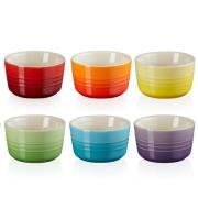 Le Creuset - Rainbow Ramekin Mini 6-pack