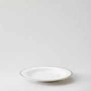 Royal Porcelain - Silver Paisley Tallrik 19 cm Vit
