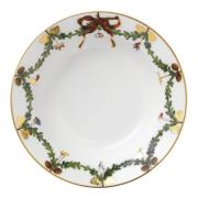 Royal Copenhagen - Star Fluted Christmas Tallrik Djup 17 cm