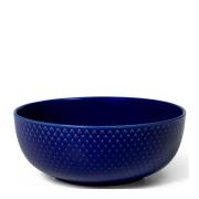 Lyngby Porcelæn - Rhombe Color Skål 15.5 cm Mörkblå