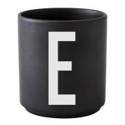 Design Letters - Mugg 25 cl E Svart