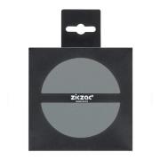 Ziczac - Togo Glasunderlägg 10 cm 4-Pack Grå