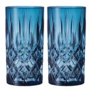 Nachtmann - Noblesse Colour longdrinkglas 39,5 cl 2-pack vintage blue