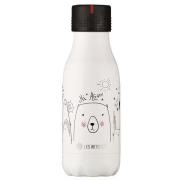 Les Artistes - Bottle Up Design Termoflaska 0,28L Vit M/Ill