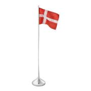 Rosendahl - Ro Bordsflagga Dansk H35 cm Silverfärgad