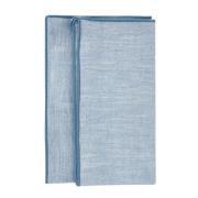 Stiernholm - Eline Servett 45x45 cm 2-pack Blå/Vit