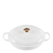 Le Creuset - Signature buffétgryta 30 cm 3,5 L white