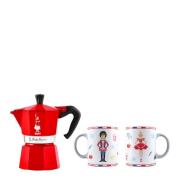 Bialetti - Moka Express CC 2024 mokabryggare 6 koppar + 2 koppar 25 cl...