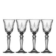 Lyngby Glas - Melodia snapsglas 5 cl 4-pack