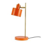 Dyberg Larsen - Ocean bordslampa 43 cm orange/mässing