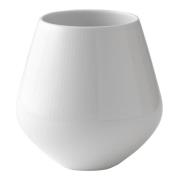 Royal Copenhagen - White Fluted Vas 15 cm