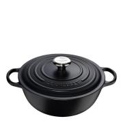 Le Creuset - Gjutjärnsgryta rund 32 cm 7 L Mattsvart