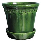 Bergs Potter - Köpenhavner Kruka/fat 12 cm Grön emerald