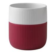 Royal Copenhagen - Fluted Contrast Mugg 35 cl Hallon