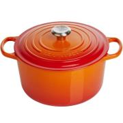 Le Creuset - Signature Gjutjärnsgryta rund 24 cm 5 L Vulkan