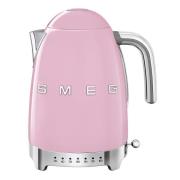 SMEG - 50's Style Vattenkokare 7 temperaturer KLF04 1,7 L Rosa