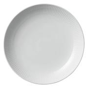 Royal Copenhagen - White Fluted Modern Tallrik flat 25 cm