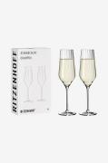 Champagneglas Sternschliff 2-pack