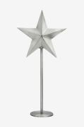 PR Home - Bordslampa Nordic STAR ON BASE, 76 cm - Silver - Adventsstjä...