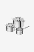 ZWILLING - Grytset TrueFlow 3 delar - Silver - Grytor & kastruller - F...