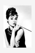 Malerifabrikken - Poster Audrey Hepburn 3 - Svart - Posters - Från Hom...