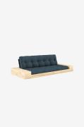 Karup Design - Base Bäddsoffa m. 2 sidolådor Tre sittplatser - Blå - B...