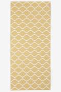 Horredsmattan - Plastmatta Wave 70x300 cm - Gul - Plastmattor - Från H...