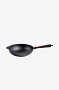 Carl Victor - Wokpanna i gjutjärn Ø 30 cm - Svart - Stekpannor & grill...