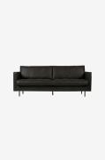 BePureHome - Soffa Rodeo 2,5-sits, klassisk stil - Svart - Soffor - Fr...