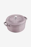 Staub - Gjutjärnsgryta 26 cm - Rosa - Grytor & kastruller - Från Homer...