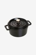 Staub - Gryta La Cocotte rund 20 cm, 2,2 l - Svart - Grytor & kastrull...