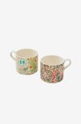 Spode - Mugg Morris & Co Blackthorn & Golden Lily 2-pack - Flerfärgad ...