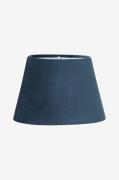 PR Home - Lampskärm Oval Sammet 20 cm - Blå - Lampskärmar - Från Homer...