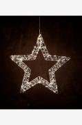 NORDFORM - Metal Star 38X3,5X36,5Cm M/480 LED - Svart - Adventsstjärno...