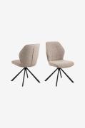 NORDFORM - Matsalsstol Aura 2-pack - Natur - Stolar - Från Homeroom