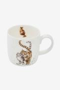 Royal Worcester - Mugg Wrendale Designs Feline Good 31 cl - Flerfärgad...