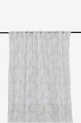 Venture Home - Gardin Daisy med multiband 2-pack - Vit - Hanklängder -...