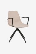 House Nordic - Matstol Monaco - Uppsättning om 2 - Beige - Karmstolar ...
