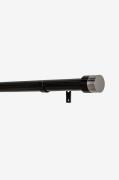 Hasta - Gardinstång Set Edith 160-300 cm - Svart - Gardintillbehör - F...