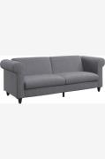 Dorel Home - Soffa 3-sits Felix Ii - Grå - 3-sits soffor - Från Homero...