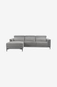 Loft24 - Soffa 2 Sits 1 Recliner Manual Lund - Grön - 2-sits soffor - ...