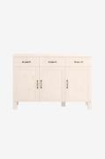 Loft24 - Sideboard Alby 3 dörrar/3 lådor - Vit - Skänkar & sideboards ...