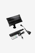 Konstsmide - Batterilåda med Solar 12,5cm - Svart - Solcellslampor - F...